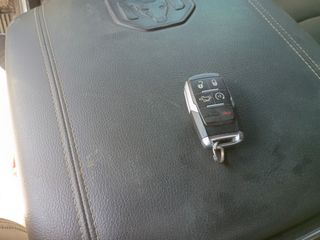 2024 Ram 3500 Laramie - Interior Steering Wheel With Keys Image
